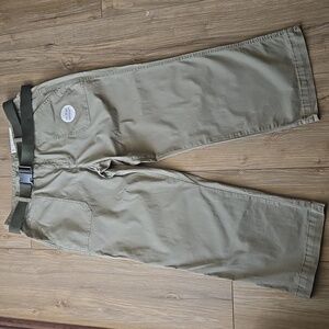 Arizona Jean Company Hi-Rise Straight Olive Green Pants